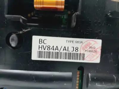 Pezzo di ricambio per auto di seconda mano pannello degli strumenti per nissan qashqai (j11e) k9k riferimenti oem iam 24810hv80a  