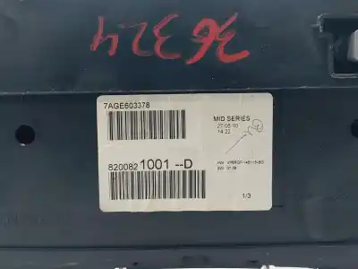 Peça sobressalente para automóvel em segunda mão quadrante por renault clio iii authentique referências oem iam 8200821001  