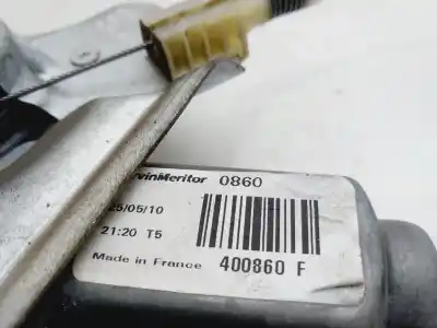 Second-hand car spare part driver left window regulator for renault clio iii authentique oem iam references 8200291145  