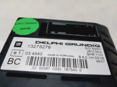 Автозапчасти б/у многофункциональный дисплей за opel corsa d enjoy ссылки oem iam 13275279  