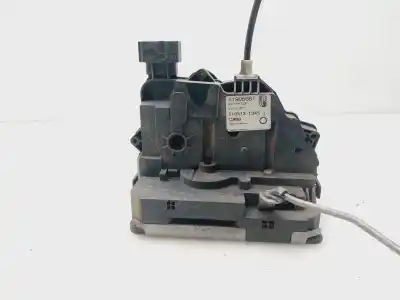 Peça sobressalente para automóvel em segunda mão fechadura da porta dianteira direita por fiat punto (199) easy referências oem iam 51905681