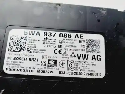 Автозапчасти б/у электронный модуль за cupra formentor (km7) basis 149 cv / 110 kw ссылки oem iam 5wa937086ae