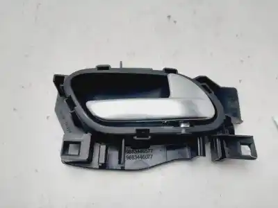 Peça sobressalente para automóvel em segunda mão puxador interior dianteiro direito por citroen c3 seduction referências oem iam 9683446577