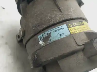 Peça sobressalente para automóvel em segunda mão compressor de ar condicionado a/a a/c por renault scénic i monospace (ja0/1_, fa0_) 1.9 dti (ja1u) referências oem iam 7700105765  