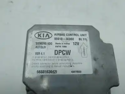 Second-hand car spare part airbag control unit for kia sorento (bl) (2002->) 2.5 crdi oem iam references 959103e060