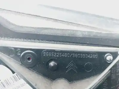 Second-hand car spare part interior left tailgate light for citroen c3 seduction oem iam references 9803934280  