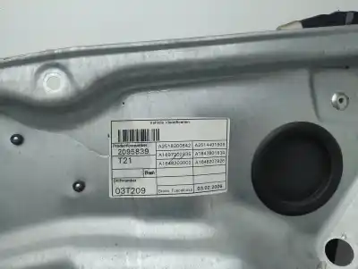 Автозапчастина б/у РЕГУЛЯТОР ПЕРЕДНЬОГО ПРАВОГО СКЛА для MERCEDES-BENZ CLASE M (W164)  Посилання на OEM IAM A2518200842  