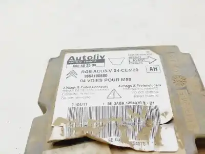 Pezzo di ricambio per auto di seconda mano centralina airbag per citroen berlingo first combi 1.6 hdi 75 sx riferimenti oem iam 9653190880