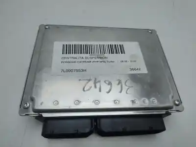 Автозапчасти б/у блок управления подвеской за porsche cayenne (9pa) turbo 4.5 ссылки oem iam 7l0907553h  