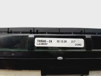 Peça sobressalente para automóvel em segunda mão comando de sofagem (chauffage / ar condicionado) por skoda suberb (3t4) ambition referências oem iam 3t0907044af