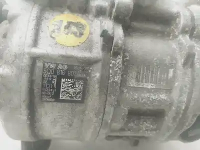 Peça sobressalente para automóvel em segunda mão compressor de ar condicionado a/a a/c por seat leon (5f1) style referências oem iam 5q0816803  