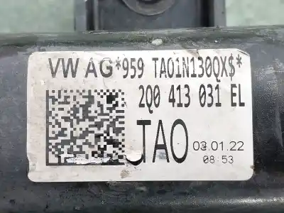 Автозапчастина б/у амортизатор передній лівий для volkswagen taigo (cs1) r-line 110 cv / 81 kw посилання на oem iam 2q0413031el  