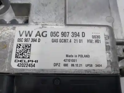 Автозапчастина б/у ебу контролер двигуна для volkswagen taigo (cs1) r-line 110 cv / 81 kw посилання на oem iam 05c907394d