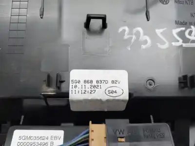 Автозапчастина б/у внутрішне світло для volkswagen taigo (cs1) r-line 110 cv / 81 kw посилання на oem iam 5g0867591d  