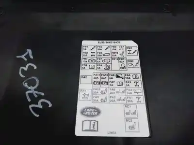 Peça sobressalente para automóvel em segunda mão moldagem por land rover evoque pure referências oem iam ej3214k016cb  