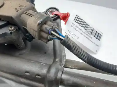 Peça sobressalente para automóvel em segunda mão motor do limpa para brisas por toyota rav 4 (a2) 2.0 d-4d executive 4x4 (2003->) referências oem iam 8511042110