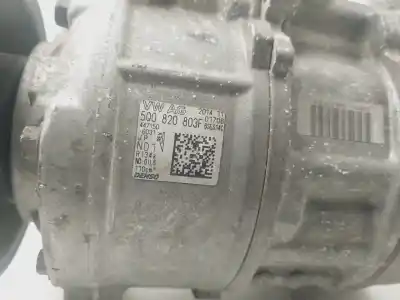 Peça sobressalente para automóvel em segunda mão COMPRESSOR DE AR CONDICIONADO A/A A/C por AUDI A3 (8V)  Referências OEM IAM 5Q0820803F  