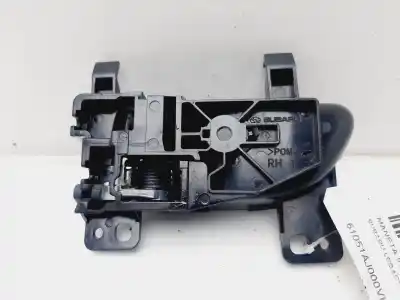 Peça sobressalente para automóvel em segunda mão puxador interior dianteiro direito por subaru legacy kombi/outback b14 outback limited referências oem iam 61051aj000vh