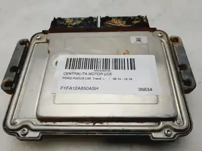 Автозапчастина б/у ебу контролер двигуна для ford focus lim. trend + посилання на oem iam f1fa12a650ash