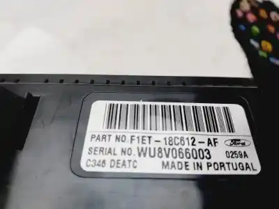 Peça sobressalente para automóvel em segunda mão comando de sofagem (chauffage / ar condicionado) por ford focus lim. trend + referências oem iam f1et18c612af  