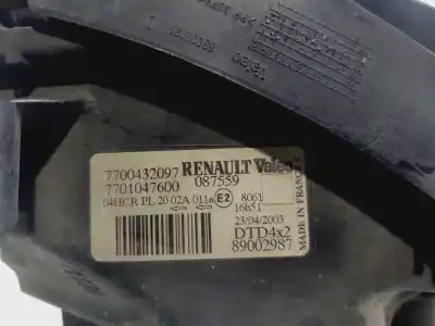 Pezzo di ricambio per auto di seconda mano faro anteriore destro per renault scénic i monospace (ja0/1_, fa0_) 1.9 dti (ja1u) riferimenti oem iam 7700432097  