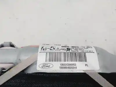 Second-hand car spare part front right curtain airbag for ford fiesta (ccn) trend oem iam references c1bb14b389ab  