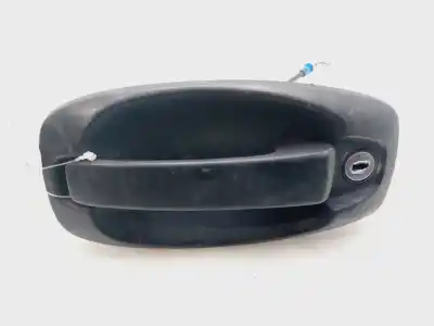 Peça sobressalente para automóvel em segunda mão puxador exterior dianteiro esquerdo por fiat doblo ii (152) pop referências oem iam 242559c