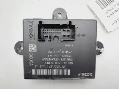 Автозапчастина б/у електронний модуль для ford focus lim. trend + посилання на oem iam f1et14b532ae