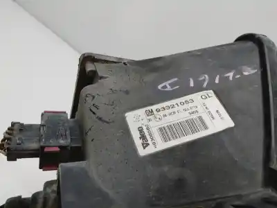 Second-hand car spare part left headlight for opel meriva essentia oem iam references 93321053  