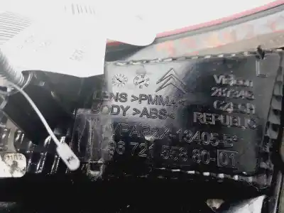 Second-hand car spare part interior left tailgate light for citroen c4 lim. seduction oem iam references 9672155880  