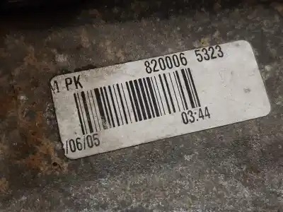 Pezzo di ricambio per auto di seconda mano riduttore per renault laguna ii (bg0) expression riferimenti oem iam pk6052  6 velocidades