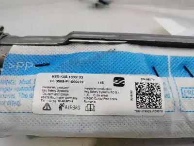 Автозапчастина б/у передня ліва подушка безпеки для seat leon (5f1) fr посилання на oem iam 5f4880741  