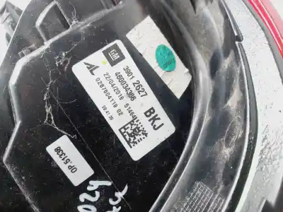 Pezzo di ricambio per auto di seconda mano lampada posteriore sinistra per opel corsa e selective riferimenti oem iam 39012627 Pezzo di ricambio per auto di seconda mano lampada posteriore sinistra per opel corsa e selective riferimenti oem iam 39012627