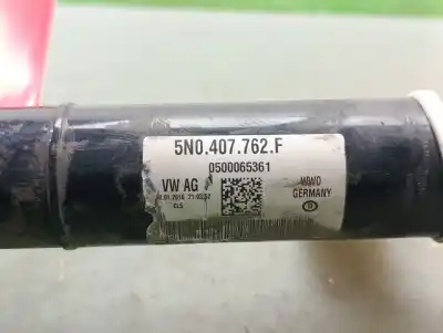 Pezzo di ricambio per auto di seconda mano trasmissione anteriore destra per volkswagen tiguan (5n2) t1 bmt riferimenti oem iam 5n0407762f