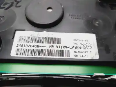 Peça sobressalente para automóvel em segunda mão quadrante por dacia sandero laureate referências oem iam 248102645r  