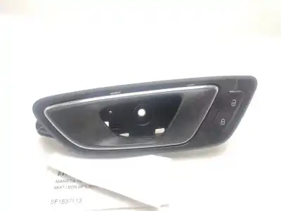 Автозапчастина б/у ліва передня внутрішня ручка для seat leon (5f1) 1.6 tdi посилання на oem iam 5f1837113  