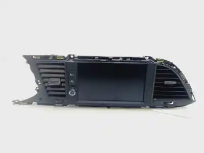 Second-hand car spare part multifunction display for seat leon (5f1) xcellence plus oem iam references 5f0919606