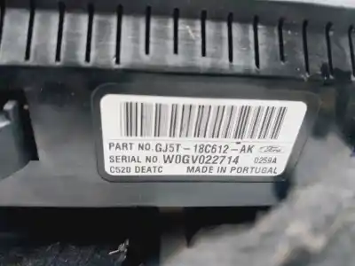 Second-hand car spare part climate control for ford kuga (cbs) titanium oem iam references gj5t18c612ak
