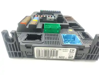 Second-hand car spare part bsi control unit for citroen c-elysée seduction oem iam references 9807531680  