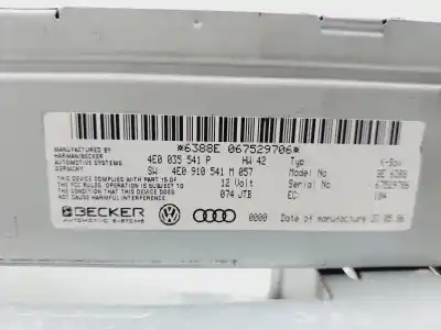 Second-hand car spare part electronic module for audi q7 (4l) 3.0 tdi oem iam references 4e0910541m  