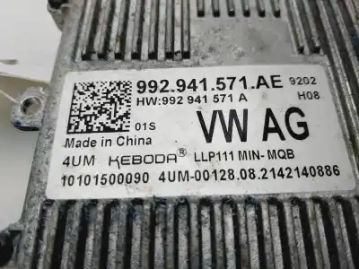 Second-hand car spare part xenon headlights control unit  for cupra formentor (km7) basis 149 cv / 110 kw oem iam references 992941571ae