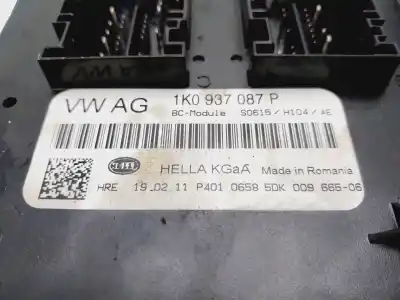 Second-hand car spare part electronic module for citroen c-elysée seduction oem iam references 1k0937087p  