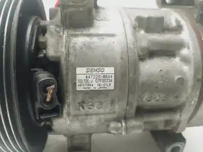 Peça sobressalente para automóvel em segunda mão compressor de ar condicionado a/a a/c por fiat stilo (192) 1.9 multijet 140 m.schumacher referências oem iam 4472208644
