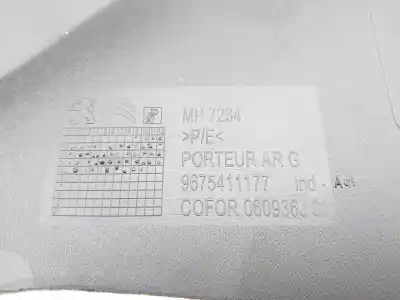 Автозапчасти б/у обивка задней левой двери за citroen c-elysée exclusive ссылки oem iam 9675411177  