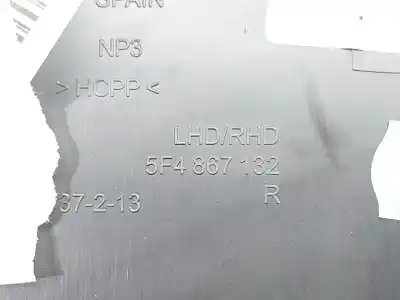 Автозапчастина б/у обработка передніх правіх дверей для seat leon (5f1) fr посилання на oem iam 5f4867132  