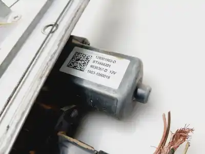 Second-hand car spare part driver left window regulator for dacia duster ii comfort oem iam references 807217664r  