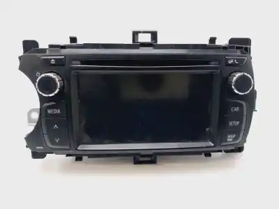 Second-hand car spare part multifunction display for toyota yaris active oem iam references 861400d010  