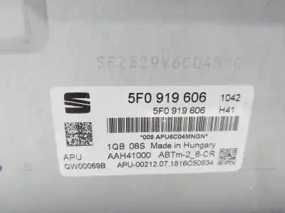 Автозапчасти б/у многофункциональный дисплей за seat leon st (5f8) 1.8 tsi ссылки oem iam 5f0919606  