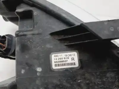 Автозапчастина б/у правий протитуман для opel astra j lim. cosmo посилання на oem iam 13293619