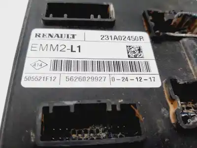 Second-hand car spare part electronic module for dacia duster ii comfort oem iam references 231a02450r  